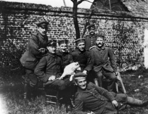 Гитлер в Первой мировой войне 1914 год