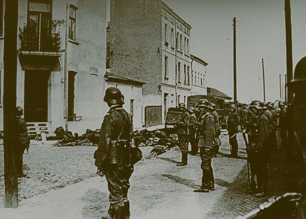 Немецкие солдаты в Польше 4 сентября 1939 года
